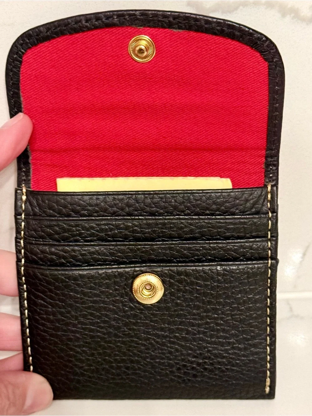 Dooney & Bourke Pebble Grain Small Flap Wallet - NWT